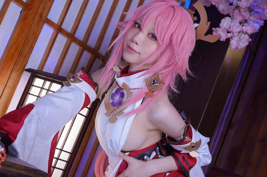 水淼aqua芙蕾雅,cos作品赏析