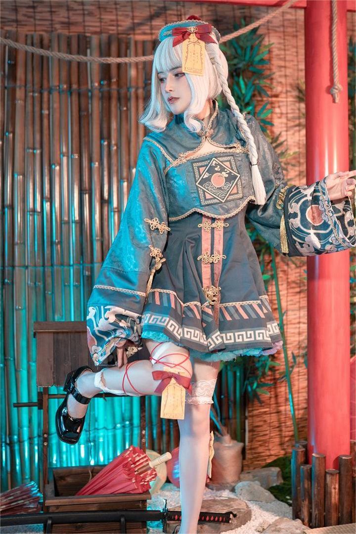 鹿八岁baby精品cos作品神秘小僵尸鉴赏,萌萌哒(鹿八岁baby云溪)-coser视界