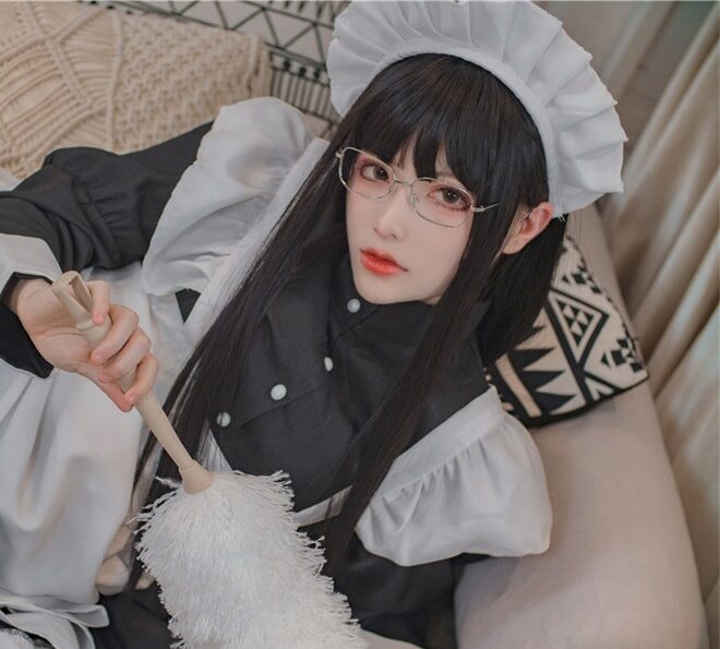 起司块wii去哪儿了 ？cos柴郡黑白诱惑，太美了(起司块wii21套超高)-coser视界