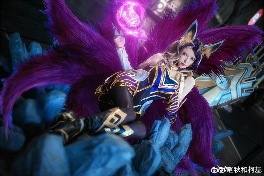 秋和柯基魔法少女阿狸cos作品在线(秋和柯基美榜吧)-coser视界