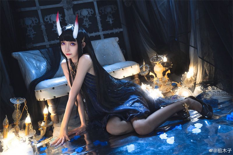 祖木子碧蓝航线能代cos高贵女王作品(碧蓝航线izumo)-coser视界