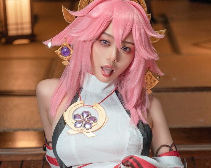 阿九从不咕咕八重神子 作品cos在线预览-coser视界