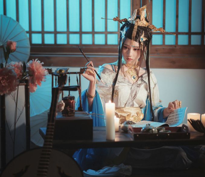 镜酱_神都夜行录cos作品在线