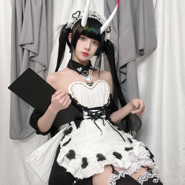 腥味猫罐 碧蓝航线 能代女仆装